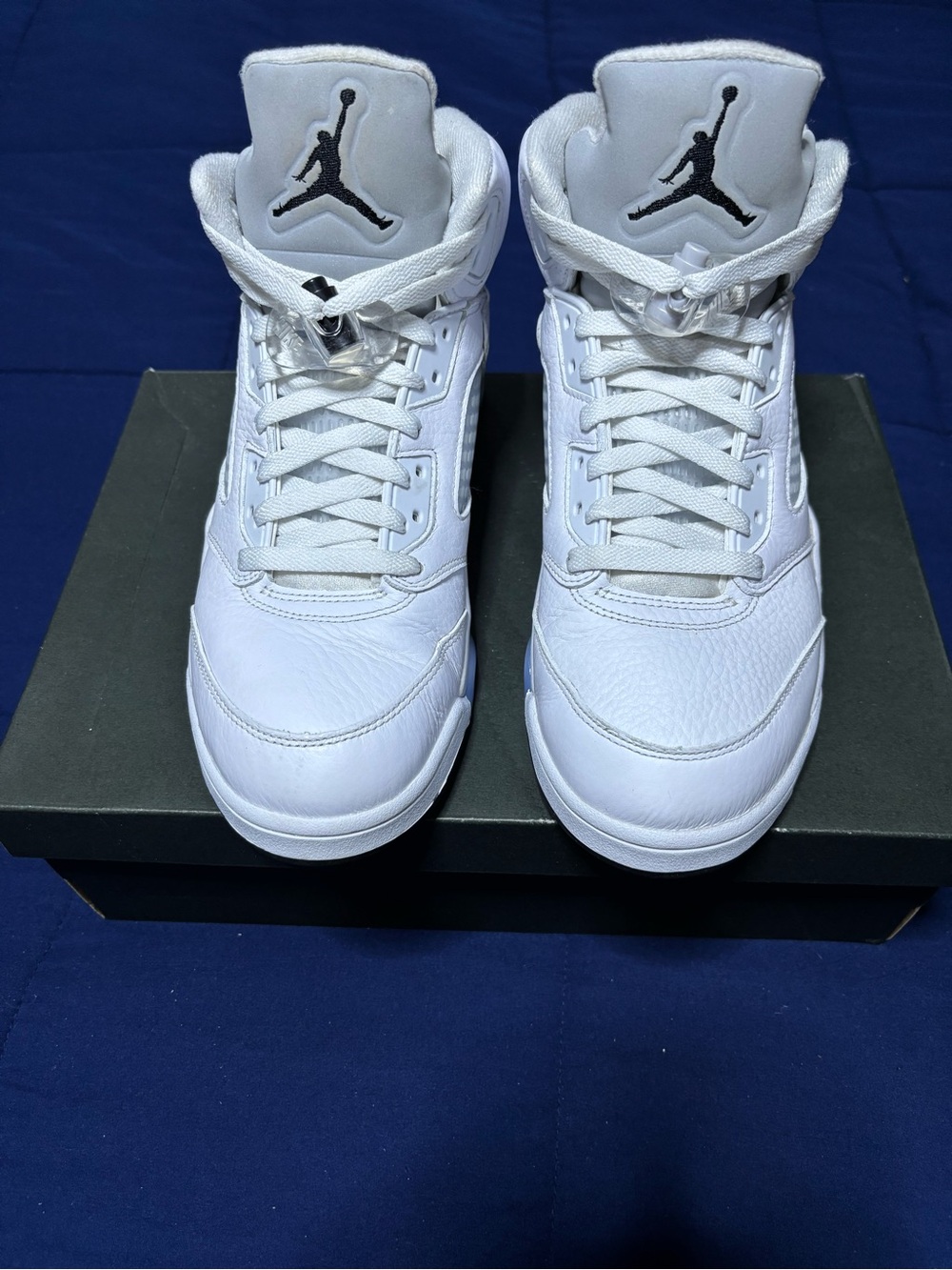 Jordan 5 Retro White Metallic 2026 Size 9.5